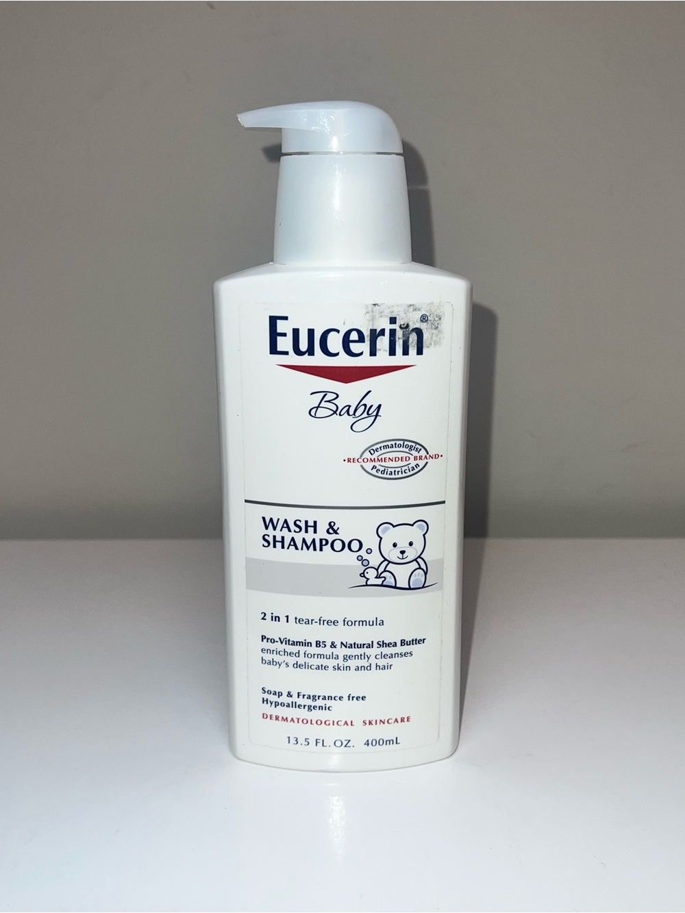 Baby Wash & Shampoo - White